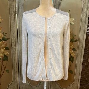 LOFT gray sweater top Size XSP